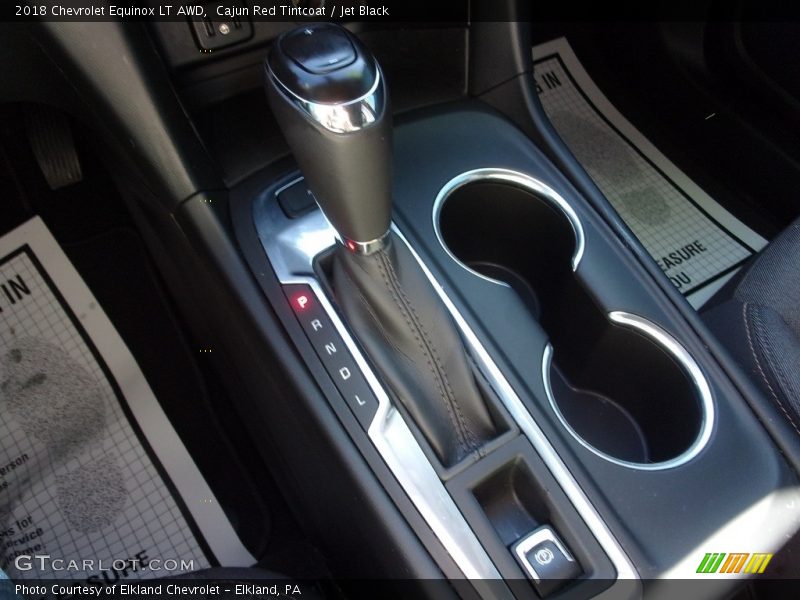 Cajun Red Tintcoat / Jet Black 2018 Chevrolet Equinox LT AWD