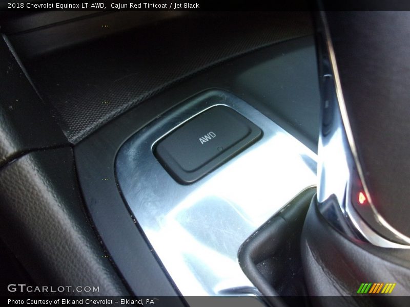 Cajun Red Tintcoat / Jet Black 2018 Chevrolet Equinox LT AWD