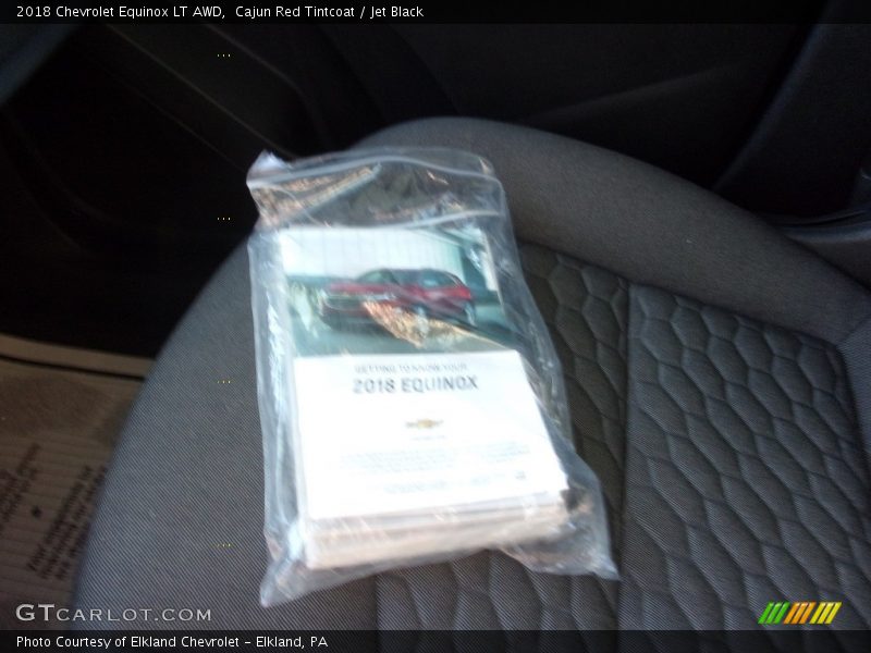 Cajun Red Tintcoat / Jet Black 2018 Chevrolet Equinox LT AWD