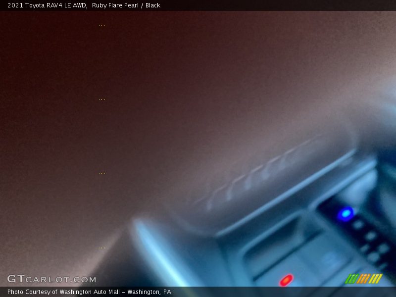 Ruby Flare Pearl / Black 2021 Toyota RAV4 LE AWD