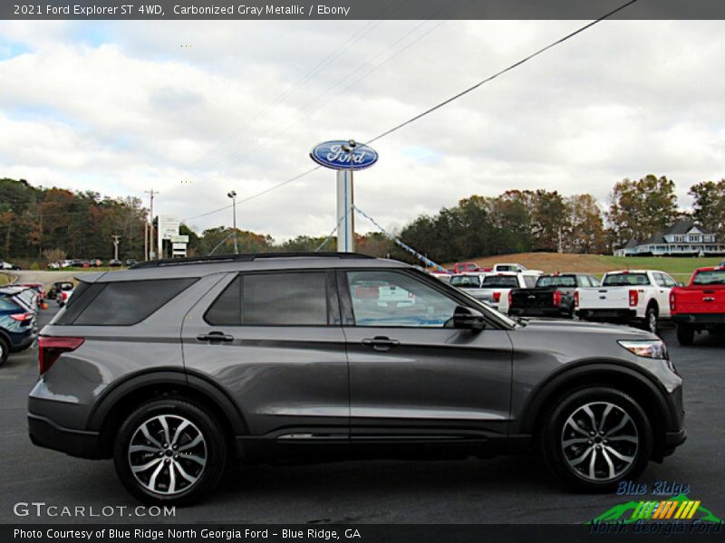 Carbonized Gray Metallic / Ebony 2021 Ford Explorer ST 4WD