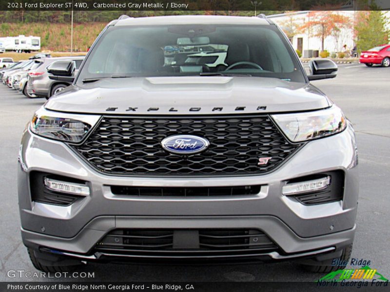 Carbonized Gray Metallic / Ebony 2021 Ford Explorer ST 4WD