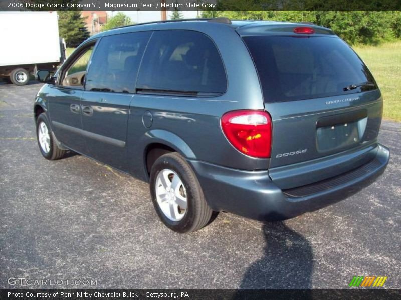 Magnesium Pearl / Medium Slate Gray 2006 Dodge Grand Caravan SE