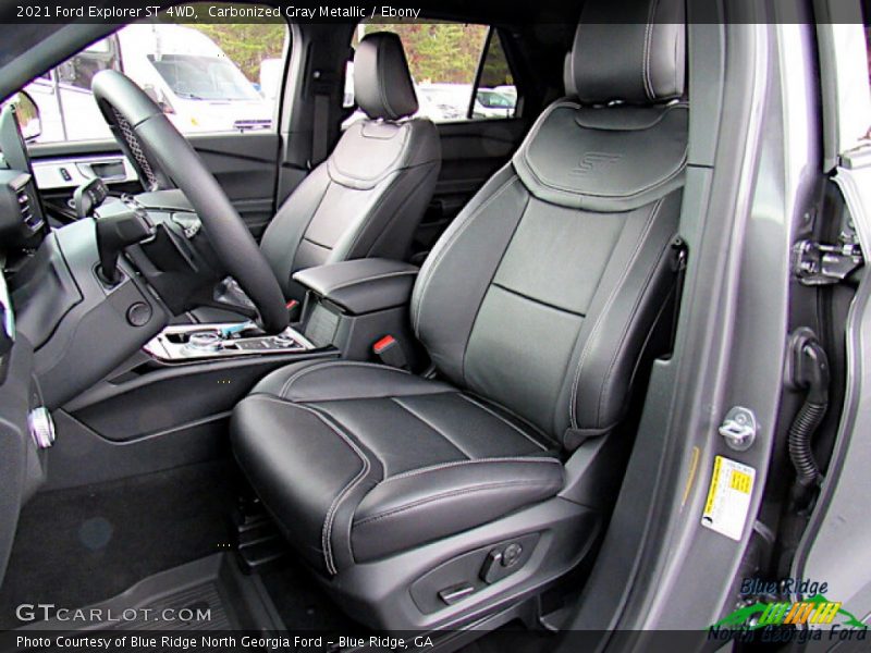 Carbonized Gray Metallic / Ebony 2021 Ford Explorer ST 4WD