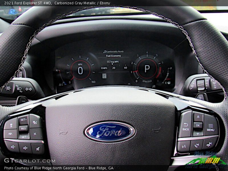 Carbonized Gray Metallic / Ebony 2021 Ford Explorer ST 4WD