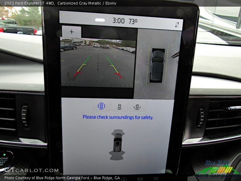 Carbonized Gray Metallic / Ebony 2021 Ford Explorer ST 4WD