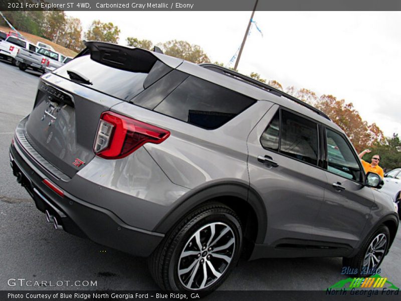 Carbonized Gray Metallic / Ebony 2021 Ford Explorer ST 4WD