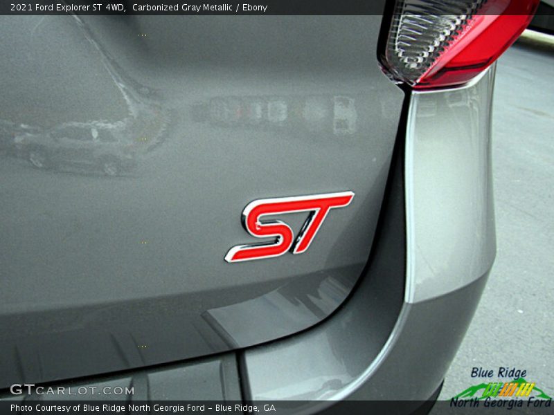 Carbonized Gray Metallic / Ebony 2021 Ford Explorer ST 4WD