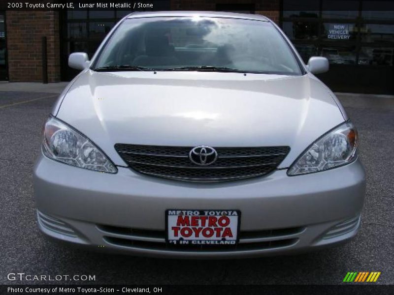 Lunar Mist Metallic / Stone 2003 Toyota Camry LE