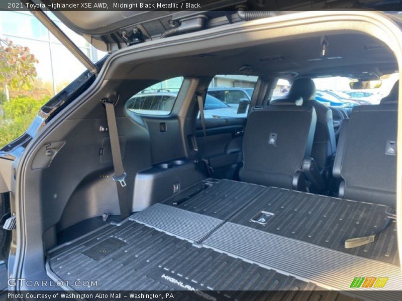 Midnight Black Metallic / Black 2021 Toyota Highlander XSE AWD
