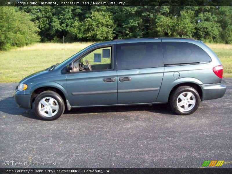 Magnesium Pearl / Medium Slate Gray 2006 Dodge Grand Caravan SE