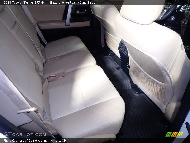 Blizzard White Pearl / Sand Beige 2018 Toyota 4Runner SR5 4x4