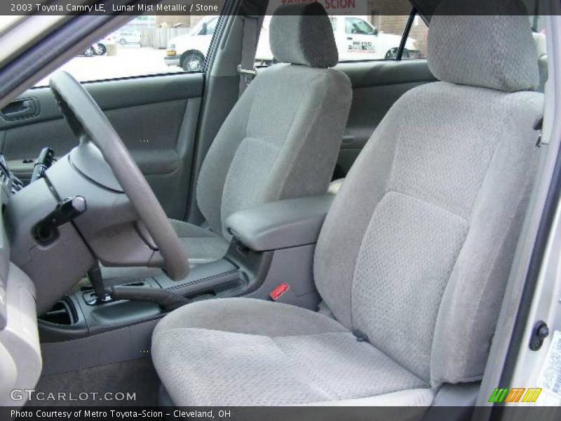 Lunar Mist Metallic / Stone 2003 Toyota Camry LE