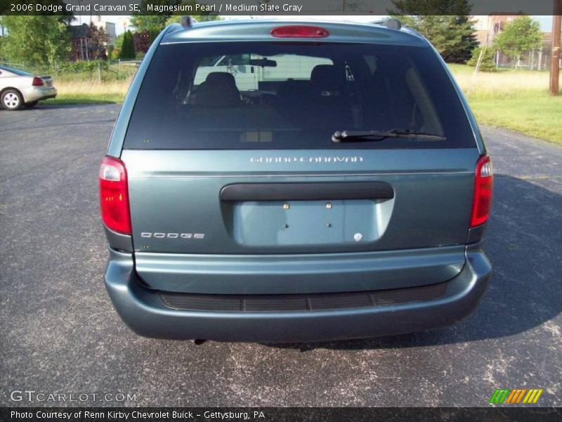 Magnesium Pearl / Medium Slate Gray 2006 Dodge Grand Caravan SE