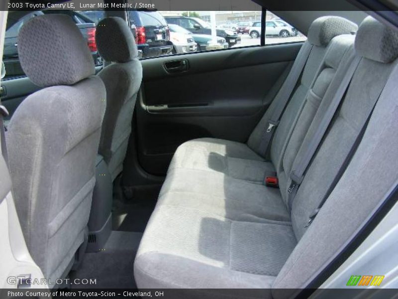 Lunar Mist Metallic / Stone 2003 Toyota Camry LE