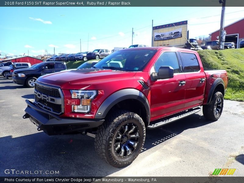 Ruby Red / Raptor Black 2018 Ford F150 SVT Raptor SuperCrew 4x4