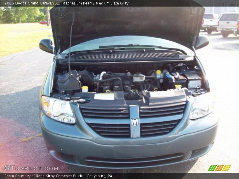 Magnesium Pearl / Medium Slate Gray 2006 Dodge Grand Caravan SE