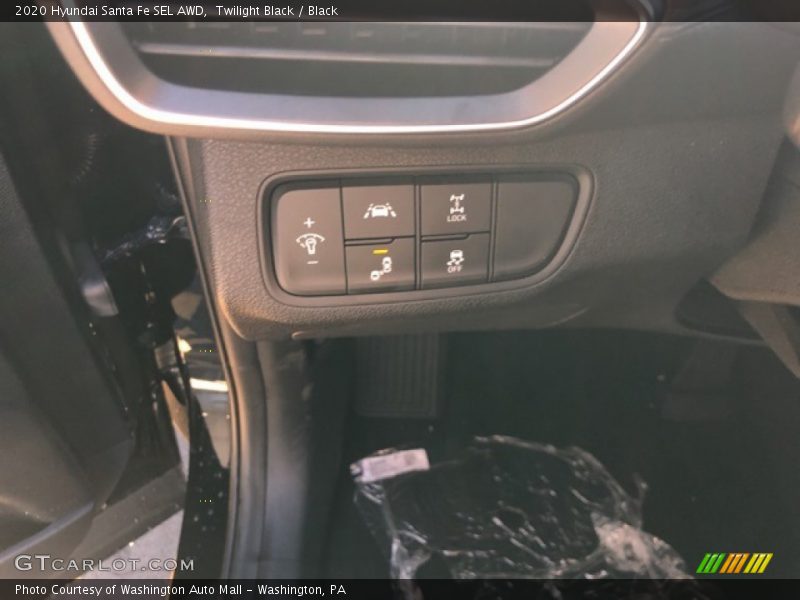 Twilight Black / Black 2020 Hyundai Santa Fe SEL AWD