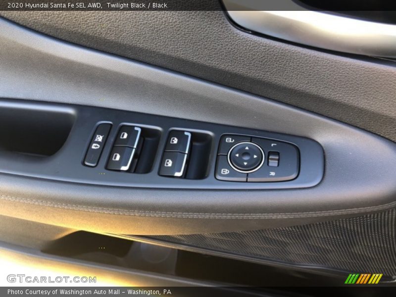 Twilight Black / Black 2020 Hyundai Santa Fe SEL AWD