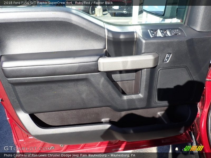 Ruby Red / Raptor Black 2018 Ford F150 SVT Raptor SuperCrew 4x4