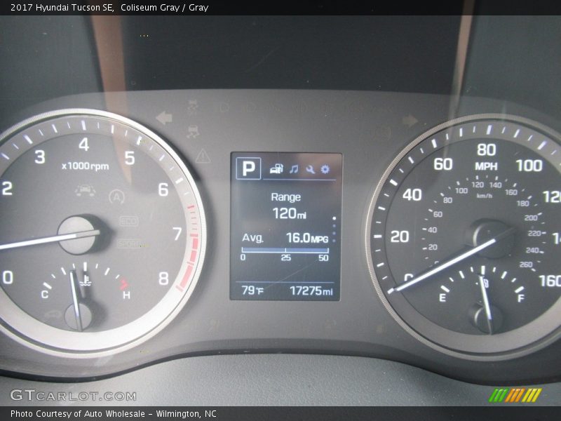 Coliseum Gray / Gray 2017 Hyundai Tucson SE