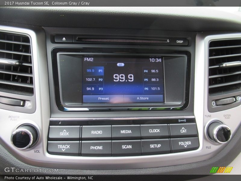 Coliseum Gray / Gray 2017 Hyundai Tucson SE