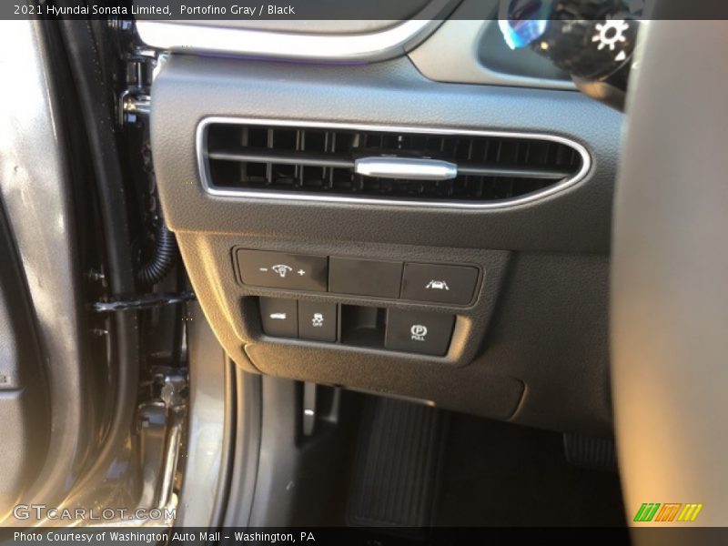 Portofino Gray / Black 2021 Hyundai Sonata Limited