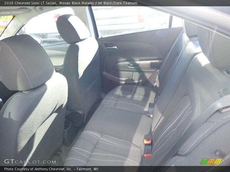Mosaic Black Metallic / Jet Black/Dark Titanium 2016 Chevrolet Sonic LT Sedan