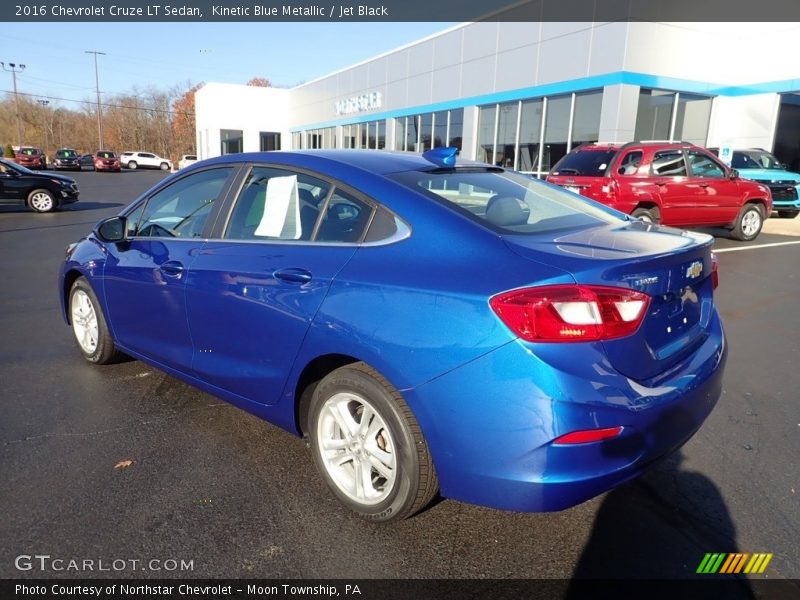 Kinetic Blue Metallic / Jet Black 2016 Chevrolet Cruze LT Sedan