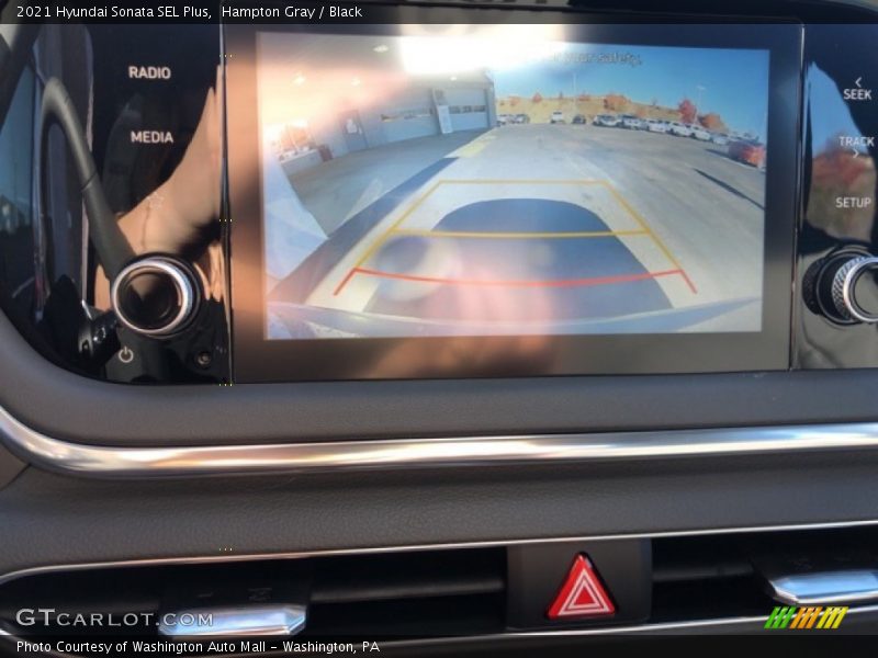 Hampton Gray / Black 2021 Hyundai Sonata SEL Plus