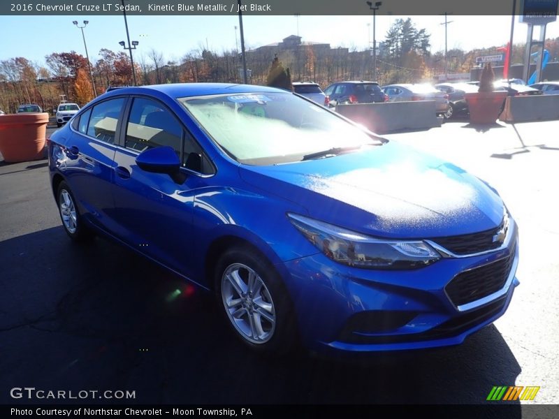 Kinetic Blue Metallic / Jet Black 2016 Chevrolet Cruze LT Sedan