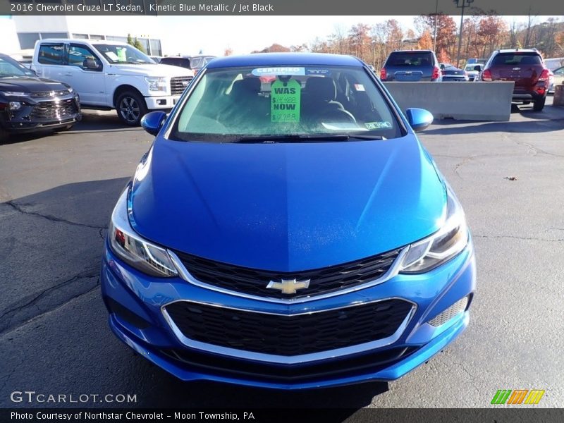 Kinetic Blue Metallic / Jet Black 2016 Chevrolet Cruze LT Sedan