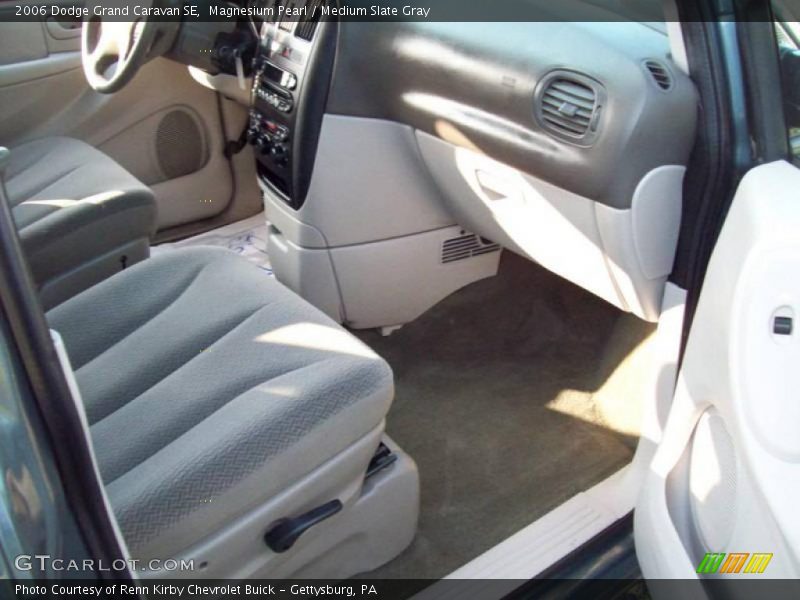 Magnesium Pearl / Medium Slate Gray 2006 Dodge Grand Caravan SE