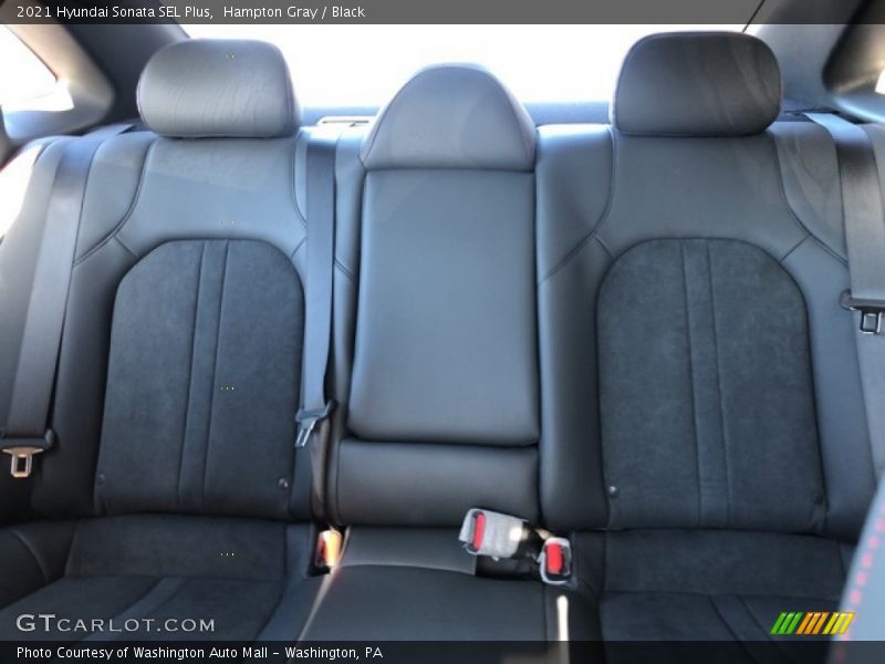 Hampton Gray / Black 2021 Hyundai Sonata SEL Plus