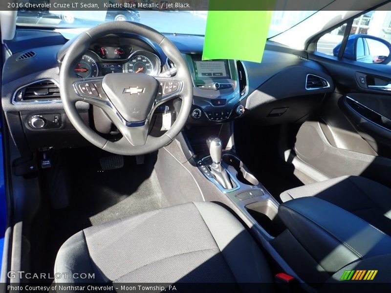 Kinetic Blue Metallic / Jet Black 2016 Chevrolet Cruze LT Sedan
