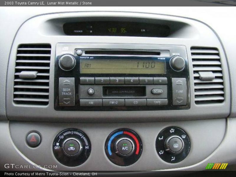Lunar Mist Metallic / Stone 2003 Toyota Camry LE