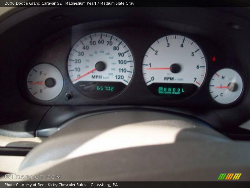 Magnesium Pearl / Medium Slate Gray 2006 Dodge Grand Caravan SE
