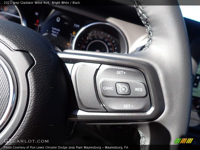 Bright White / Black 2021 Jeep Gladiator Willys 4x4