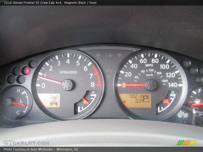 Magnetic Black / Steel 2018 Nissan Frontier SV Crew Cab 4x4