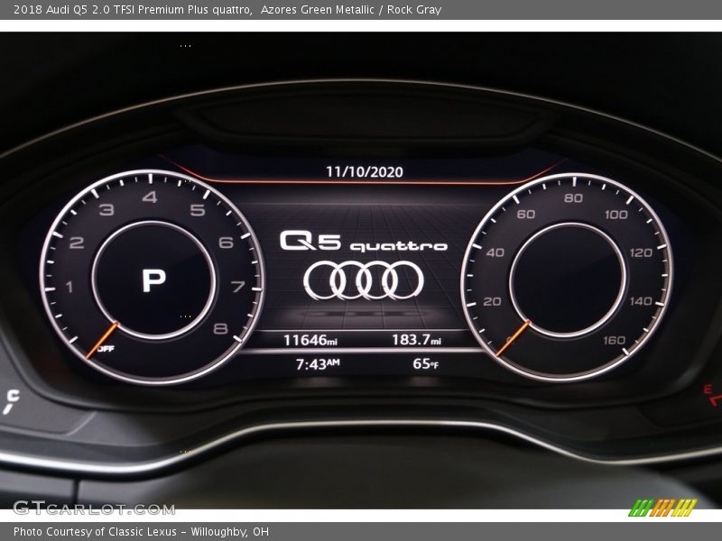  2018 Q5 2.0 TFSI Premium Plus quattro 2.0 TFSI Premium Plus quattro Gauges