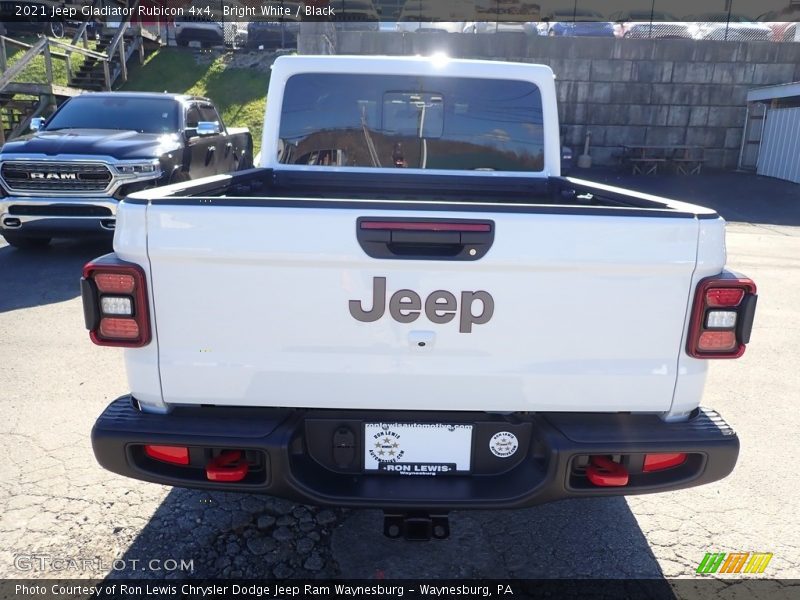 Bright White / Black 2021 Jeep Gladiator Rubicon 4x4
