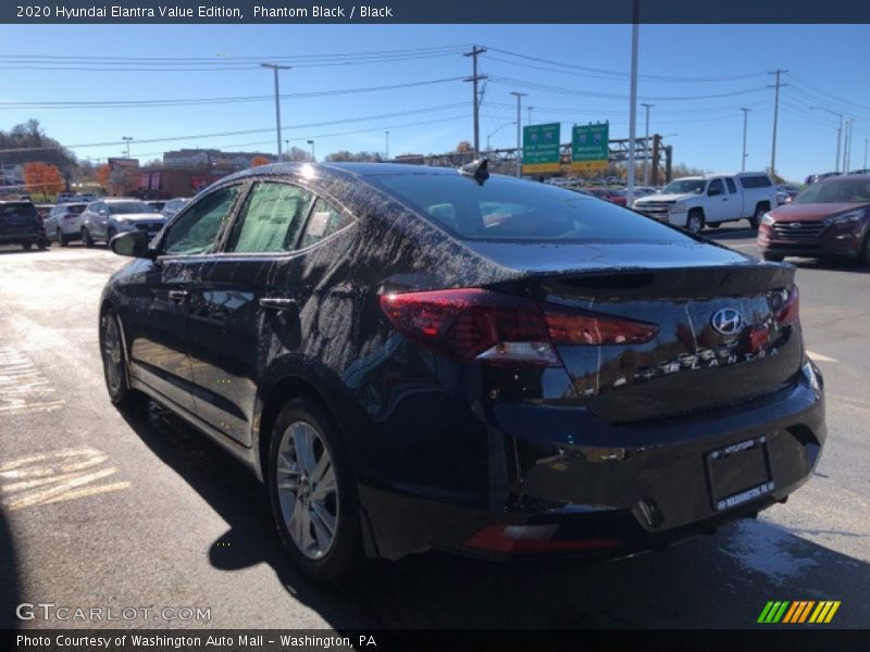 Phantom Black / Black 2020 Hyundai Elantra Value Edition