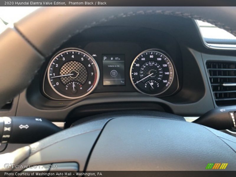 Phantom Black / Black 2020 Hyundai Elantra Value Edition