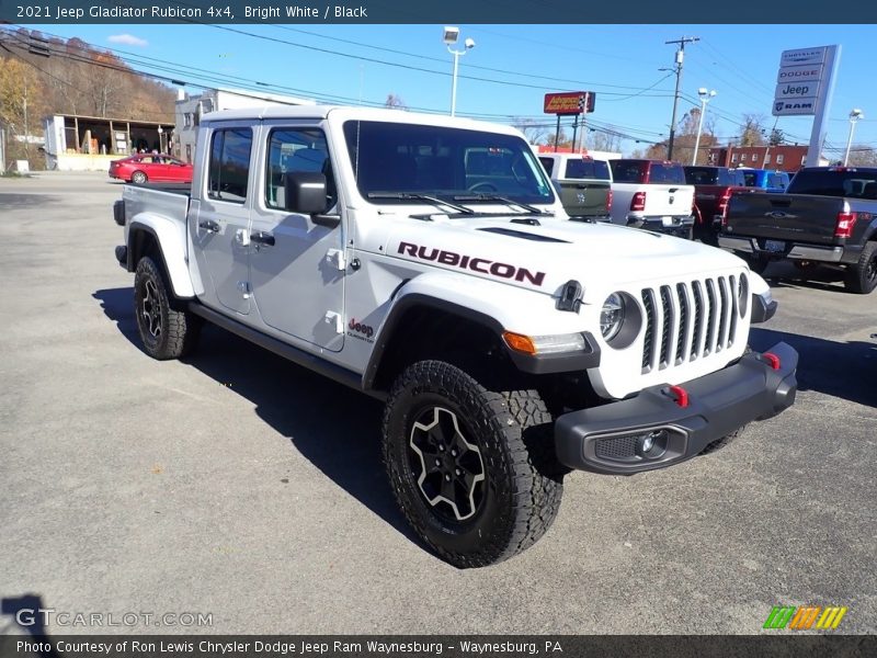 Bright White / Black 2021 Jeep Gladiator Rubicon 4x4