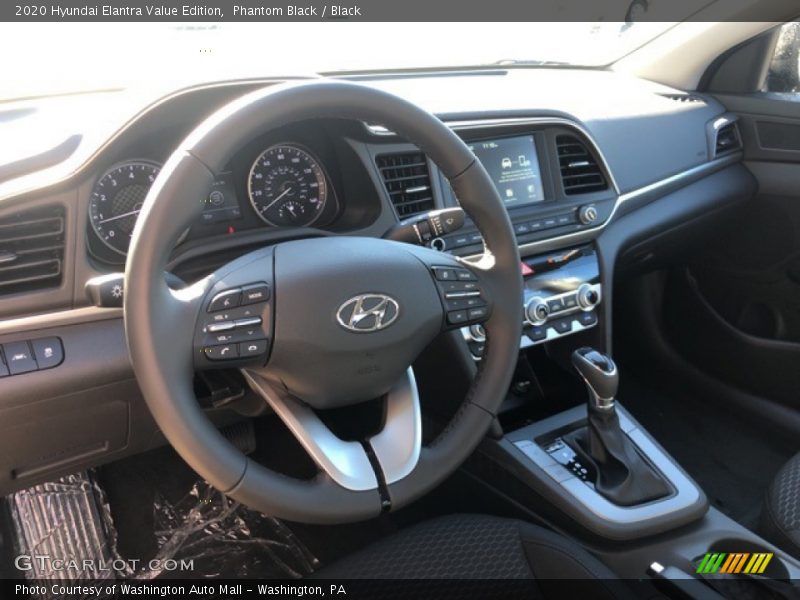 Phantom Black / Black 2020 Hyundai Elantra Value Edition