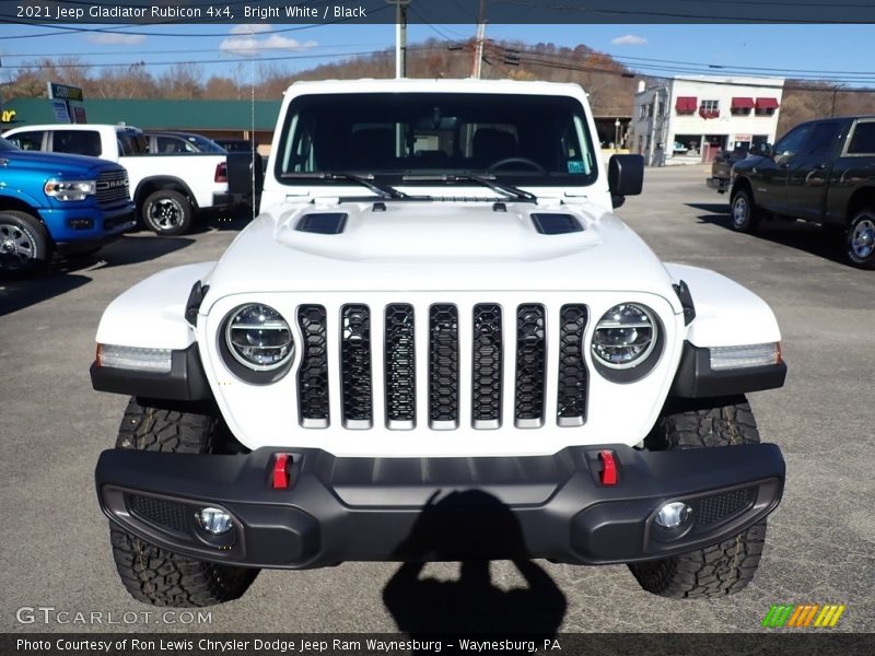 Bright White / Black 2021 Jeep Gladiator Rubicon 4x4