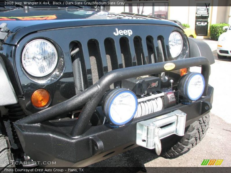 Black / Dark Slate Gray/Medium Slate Gray 2008 Jeep Wrangler X 4x4
