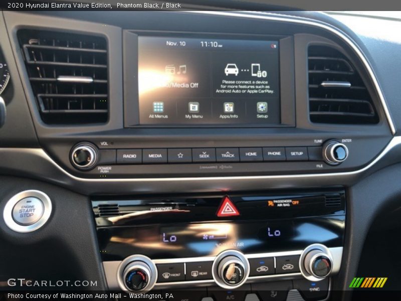 Phantom Black / Black 2020 Hyundai Elantra Value Edition