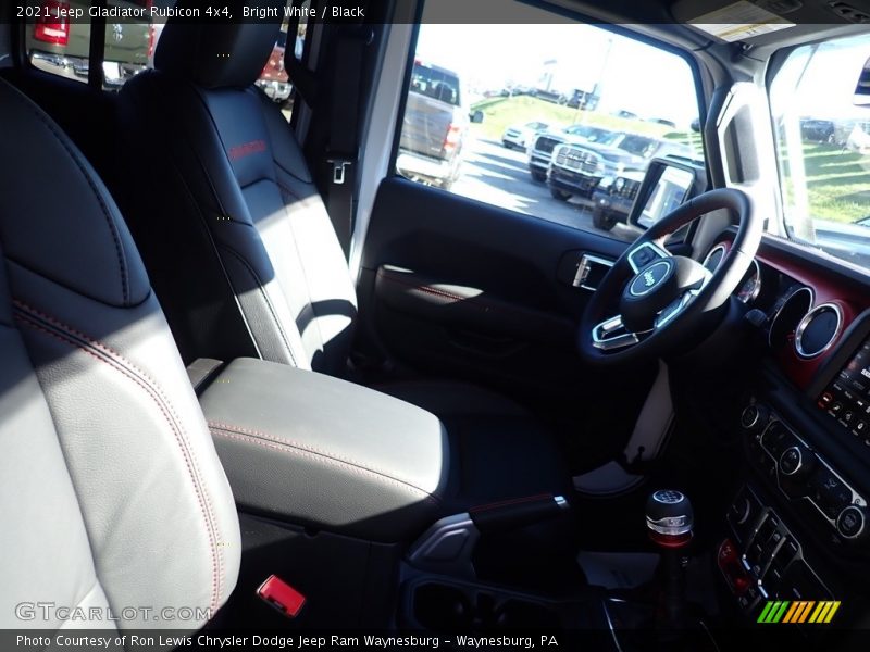 Bright White / Black 2021 Jeep Gladiator Rubicon 4x4