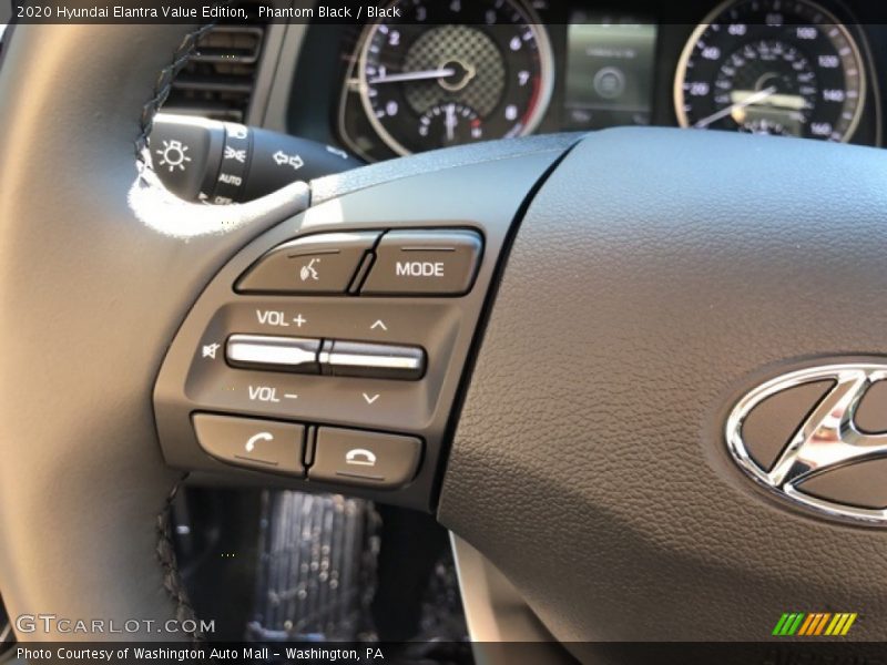 Phantom Black / Black 2020 Hyundai Elantra Value Edition